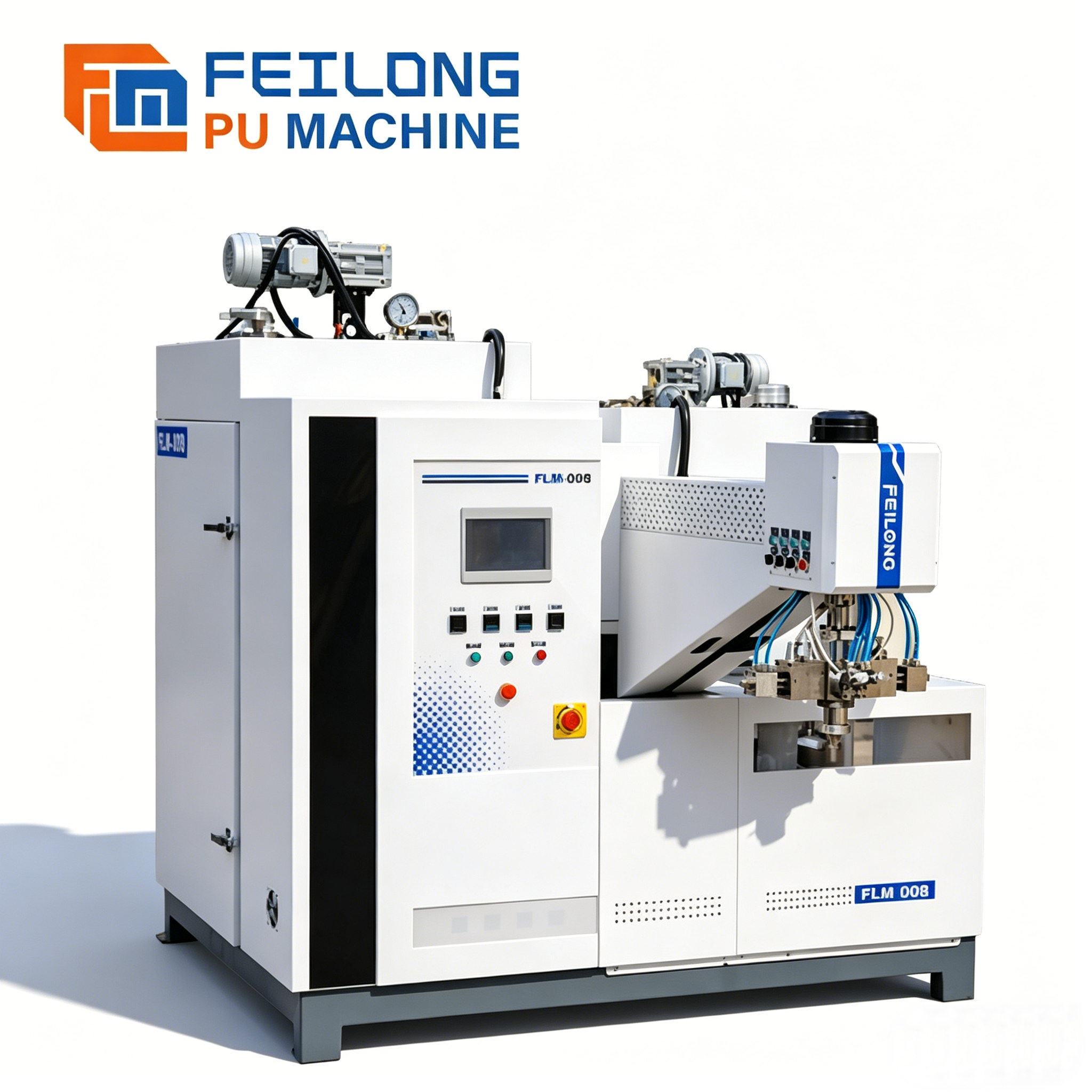 2组份聚氨酯弹性体浇注机（电加热）- 用于预聚体 MDI/TDI 和扩链剂MOCA/BDO精确配比混合浇注设备
