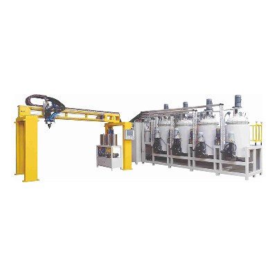 SPECIAL COATING MACHINE FOR NON-SOLVENT LEATHER(MATERIAL FEEDING MACHINE)