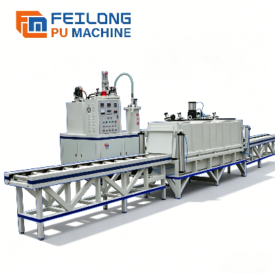 高效直线型生产流水线 -适用于聚氨酯产品/具有预热/加热和保温功能